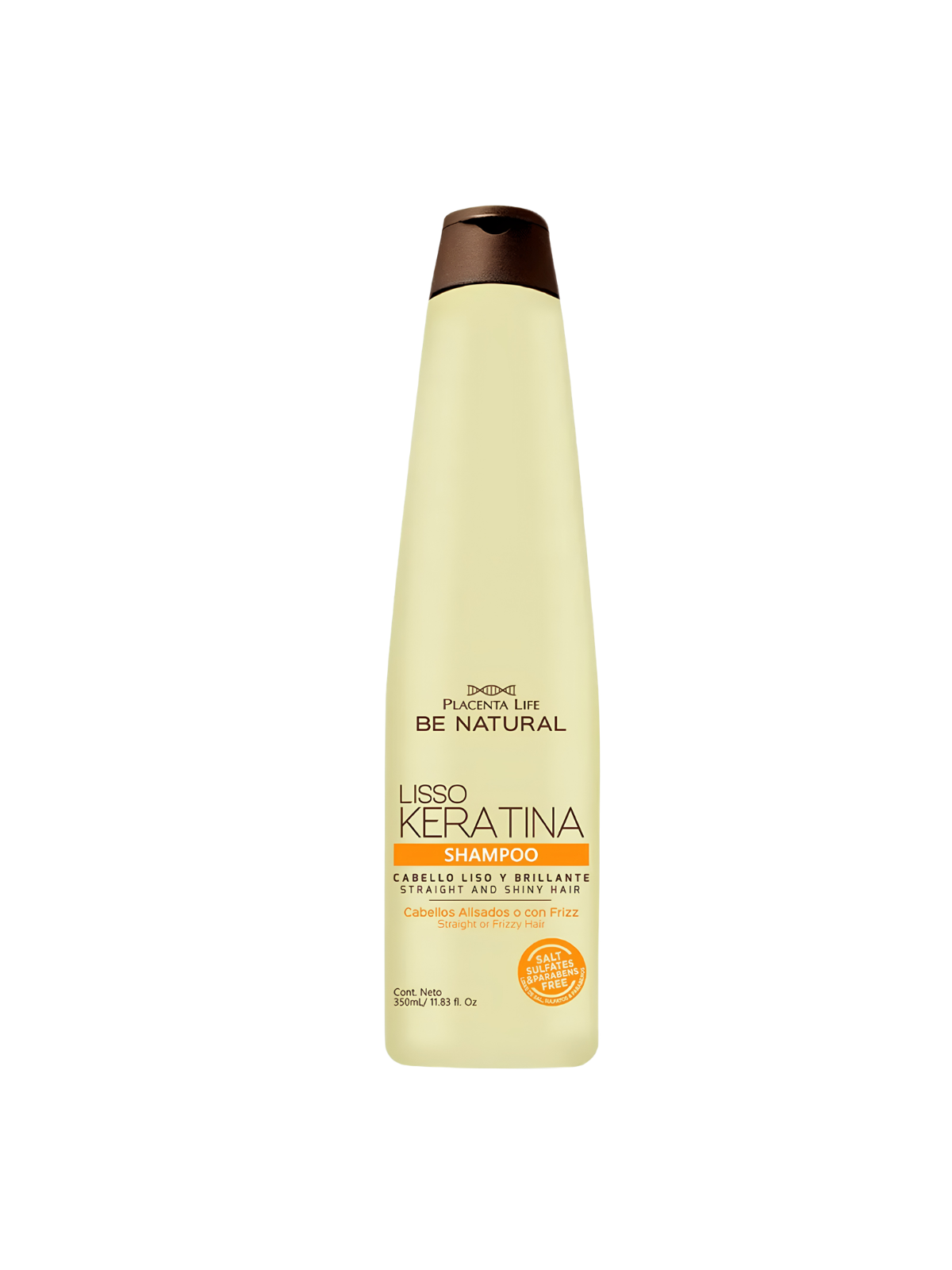 SHAMPOO BE NATURAL LISSO KERATINA 350ML