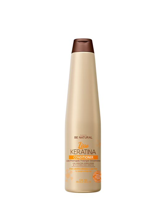 ACONDICIONADOR BE NATURAL LISSO KERATINA 350ML