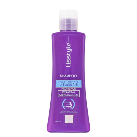 SHAMPOO LEMAR LISSTYLE NUTRITIVO REPARADOR 250 ML