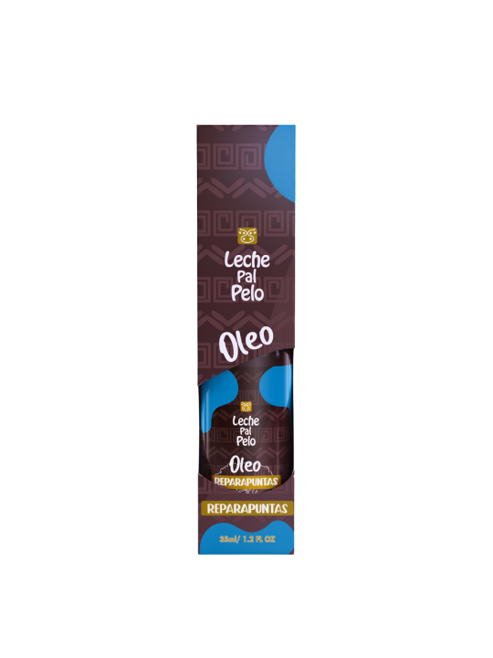 TRATAMIENTO LECHE PAL PELO OLEO RIZOS Y AFRO 35 ML REPARA PUNTAS