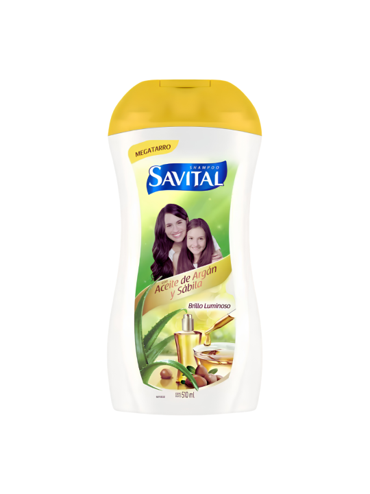 SHAMPOO SAVITAL ACEITE DE ARGAN 510 ML