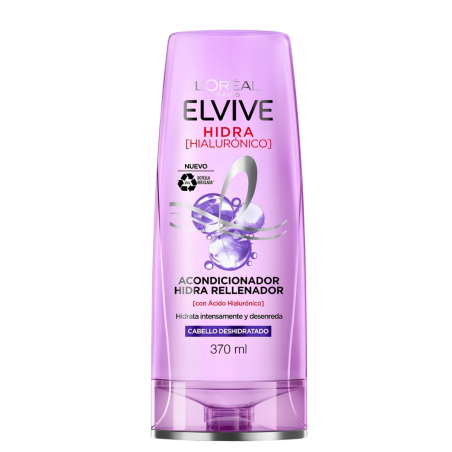 ACONDICIONADOR ELVIVE HIDRA HIALURONICO 370 ML