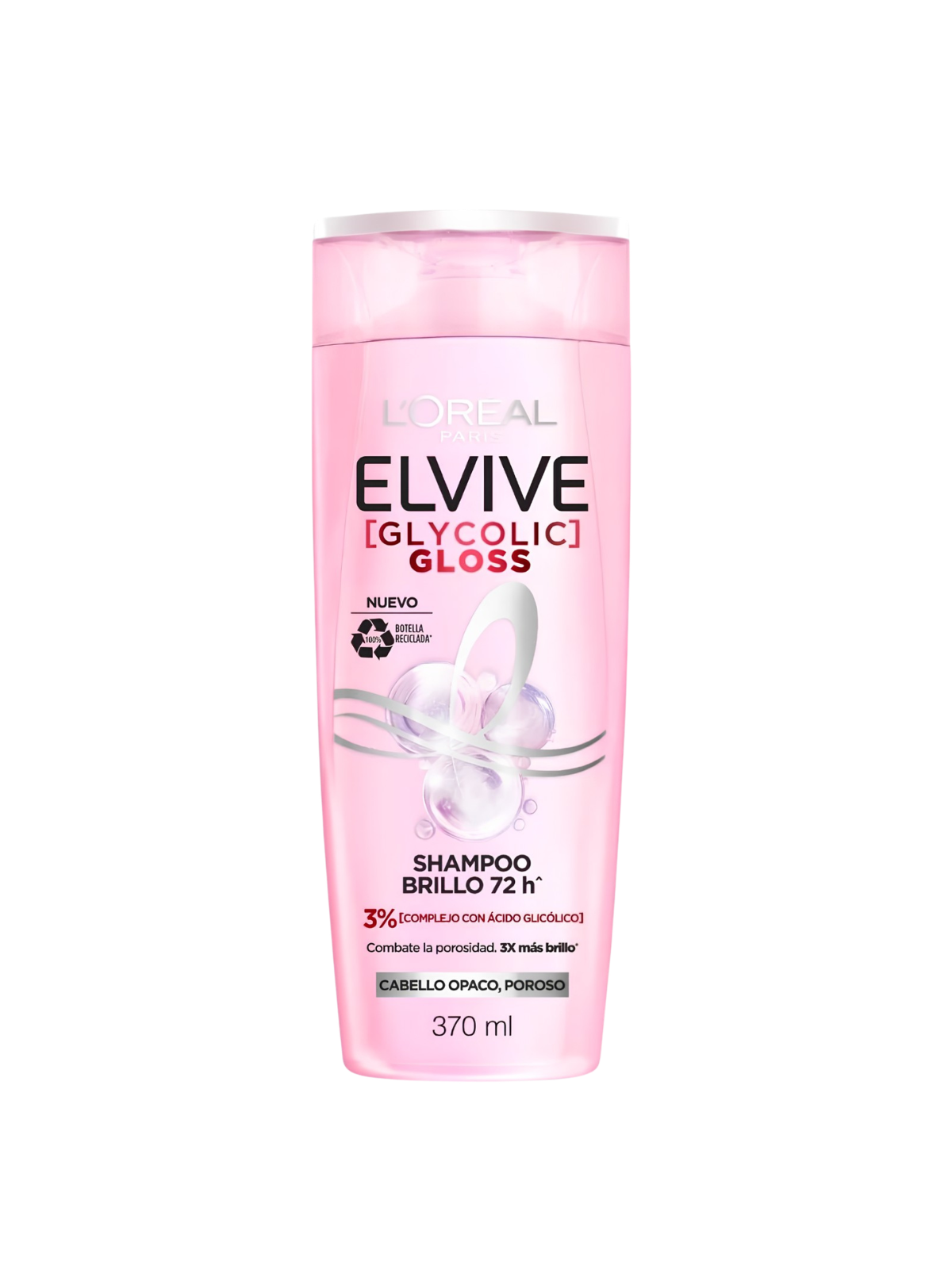SHAMPOO ELVIVE GLYCOLIC GLOSS 3% 370 ML
