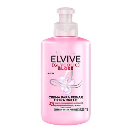 CREMA PEINAR ELVIVE GLYCOLIC 3% 300 ML