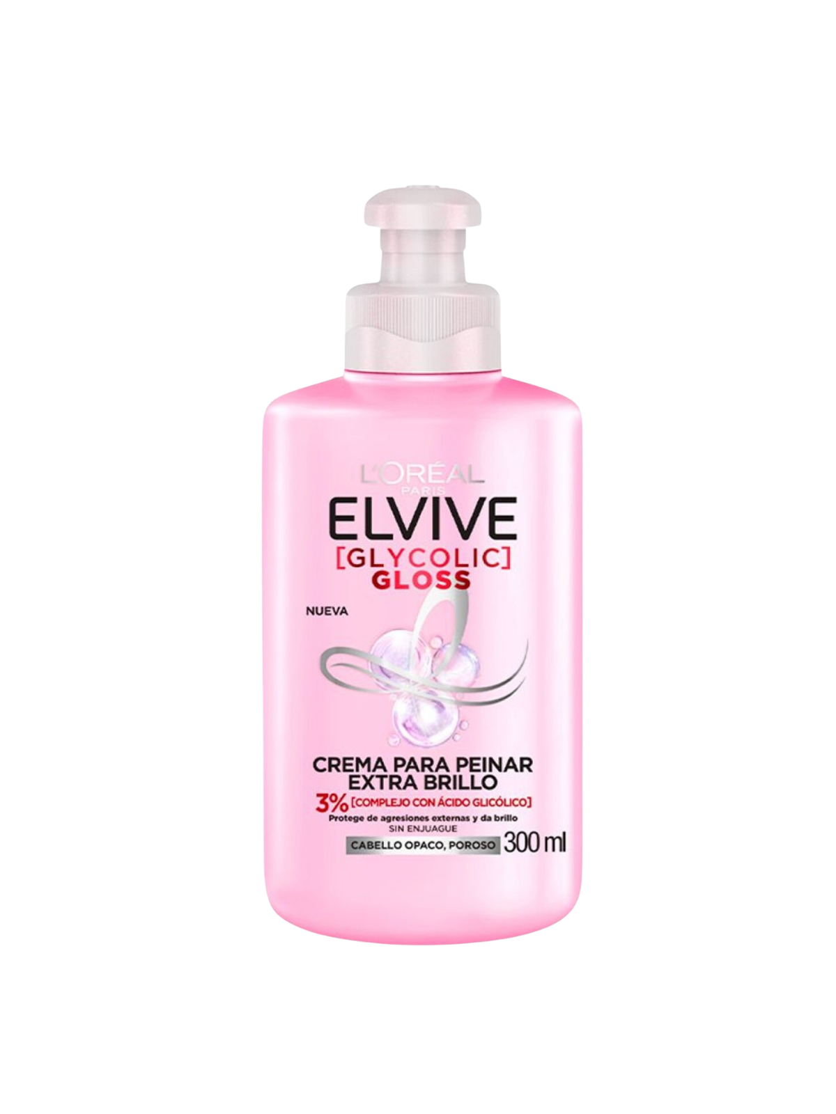 CREMA PEINAR ELVIVE GLYCOLIC 3% 300 ML
