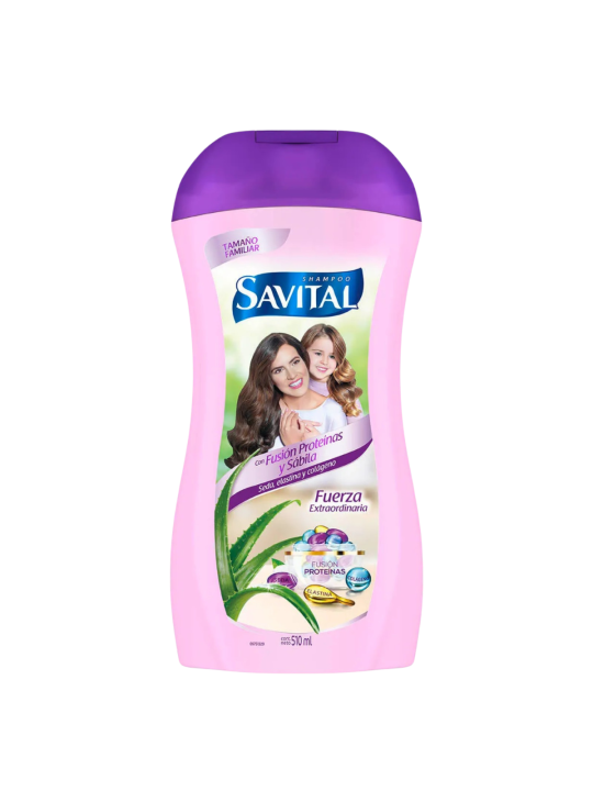 SHAMPOO SAVITAL FUSION PROTEINAS Y SABILA 510 ML