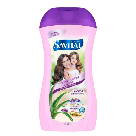 SHAMPOO SAVITAL FUSION PROTEINAS Y SABILA 510 ML