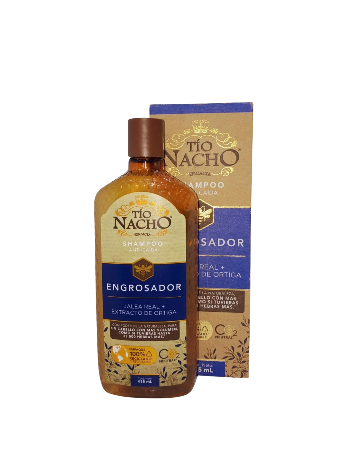 SHAMPOO TIO NACHO ANTI-CAIDA ENGROSADOR 415 ML