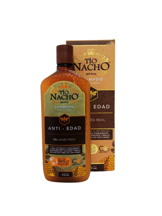 SHAMPOO TIO NACHO ANTI-EDAD 415 ML C.CANAS