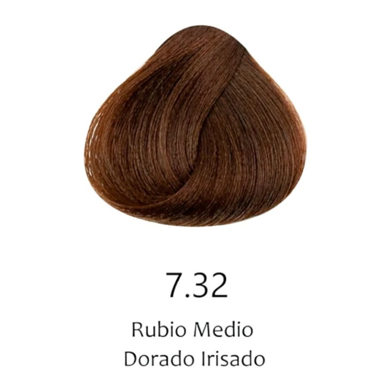 TINTE HIPERTONE 7.32 RUBIO MEDIO DORADO IRISADO