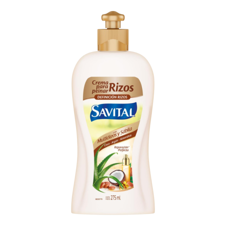 CREMA SAVITAL RIZOS MULTIOLEOS Y SABILA 275ML