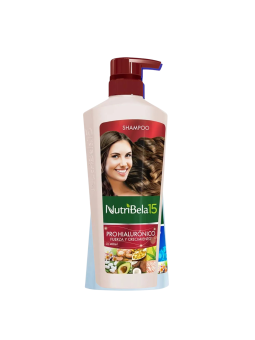 SHAMPOO NUTRIBELA PRO HIALURONICO 400 ML FUERZA Y CRECIMIENTO