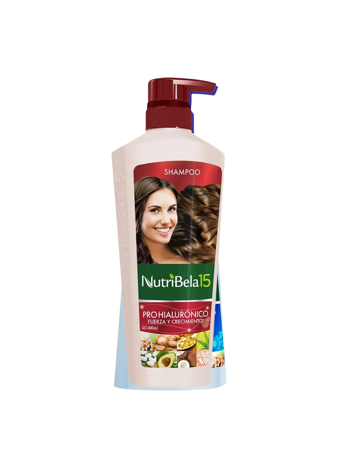 SHAMPOO NUTRIBELA PRO HIALURONICO 400 ML FUERZA Y CRECIMIENTO