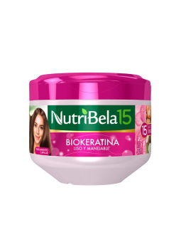 TRATAMIENTO NUTRIBELA BIOKERATINA 300 ML LISO Y MANEJABLE