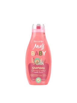 SHAMPOO MUSS BABY ROMERO Y SEDA 400 ML CABELLO OSCURO