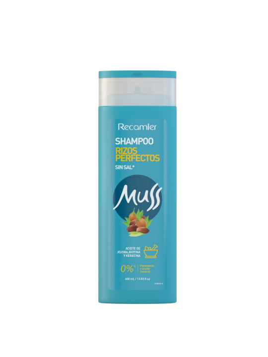 SHAMPOO MUSS RIZOS PERFECTOS 400 ML