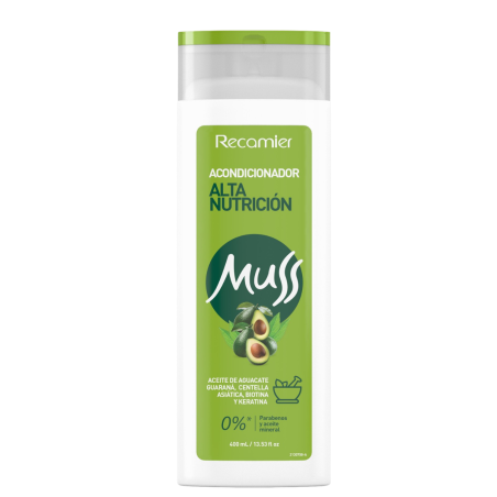 ACONDICIONADOR MUSS NUTRICION PLUS 400 ML