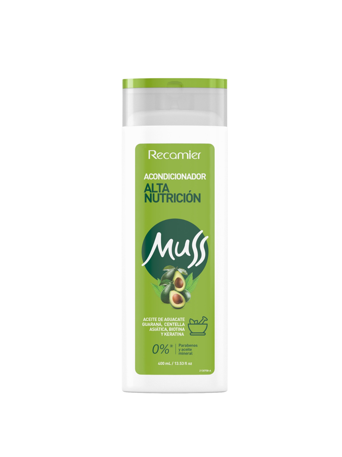 ACONDICIONADOR MUSS NUTRICION PLUS 400 ML