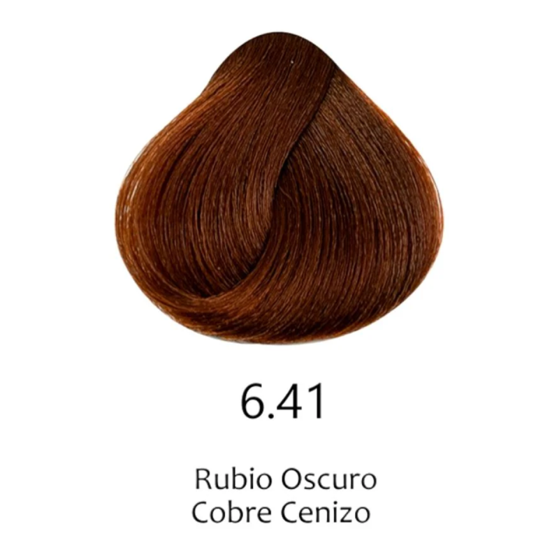 TINTE HIPERTONE 6.41 RUBIO OSCURO COBRE CENIZO