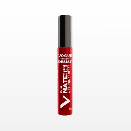 LABIAL LIQ VOGUE RESIST PODEROSA MATE 3ML