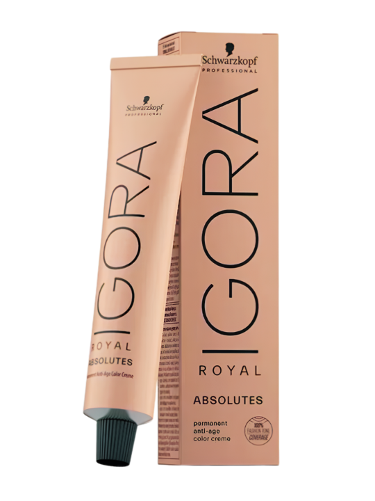 TINTE IGORA 7.560 RUBIO MEDIO DORADO CHOCOLATE NATURAL 60GR
