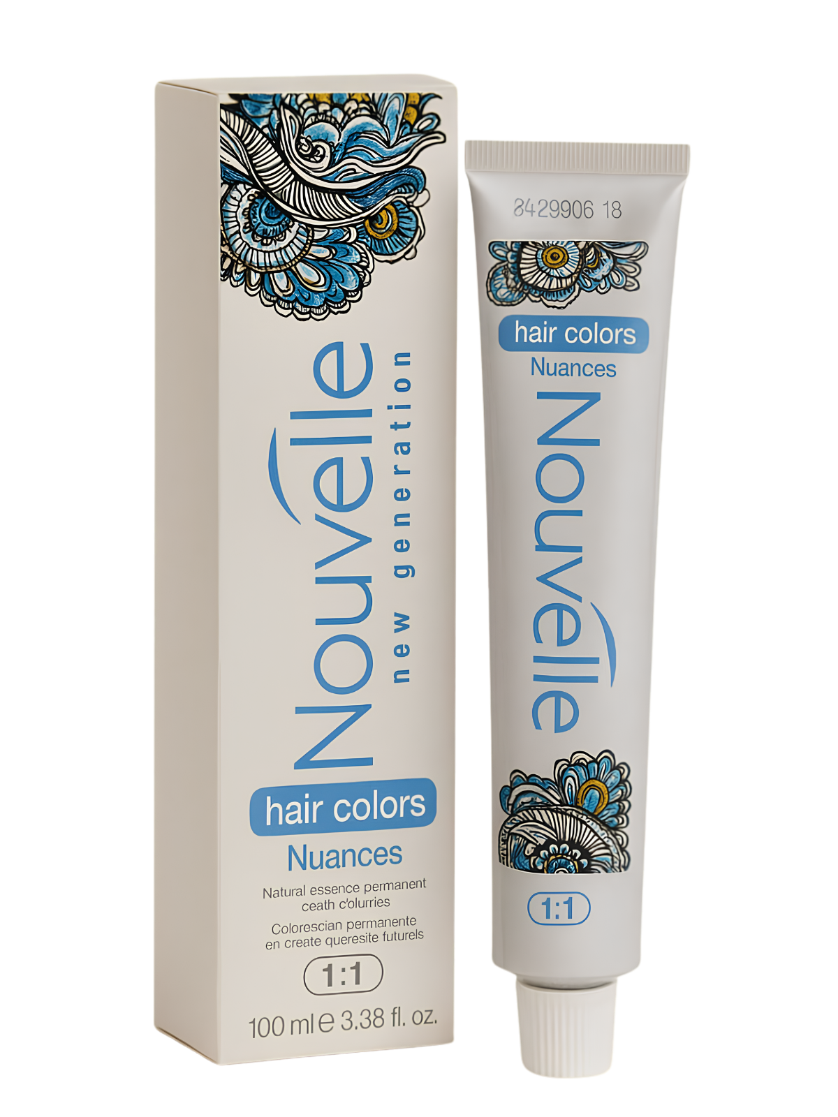 TINTE NOUVELLE 1.10 NEGRO AZULADO 100ML