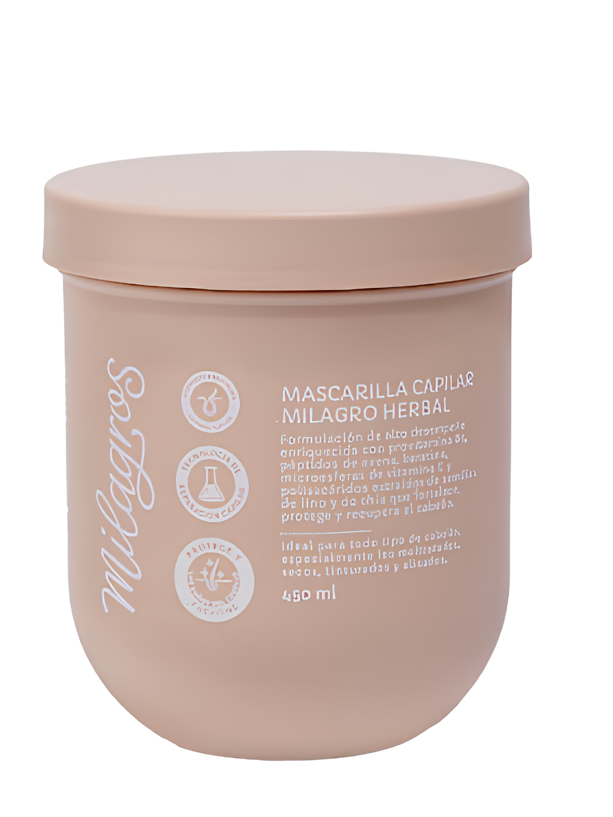 TRATAMIENTO CAPILAR MILAGROS HERBAL 450 GR
