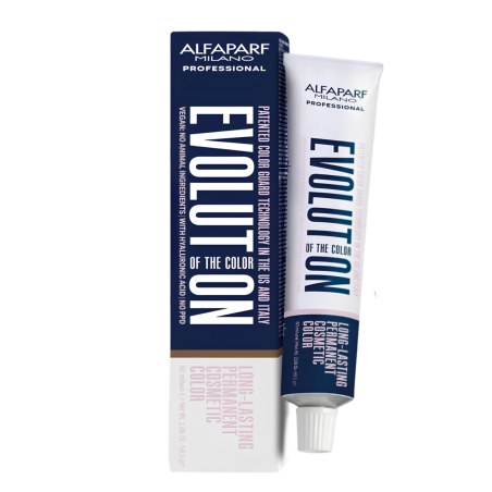 TINTE ALFAPARF EVOLUTION 7.53 RUBIO MEDIO CAOBA DORADO CAOBA 60ML