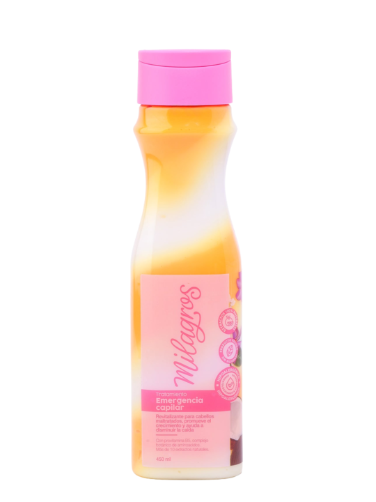 TRATAMIENTO EMERGENCIA CAPILAR MILAGROS 450 ML