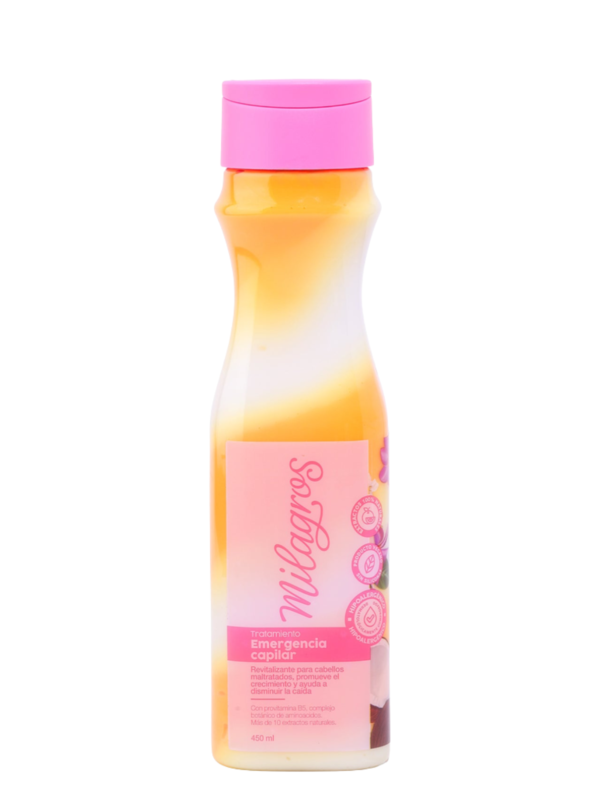 TRATAMIENTO EMERGENCIA CAPILAR MILAGROS 450 ML