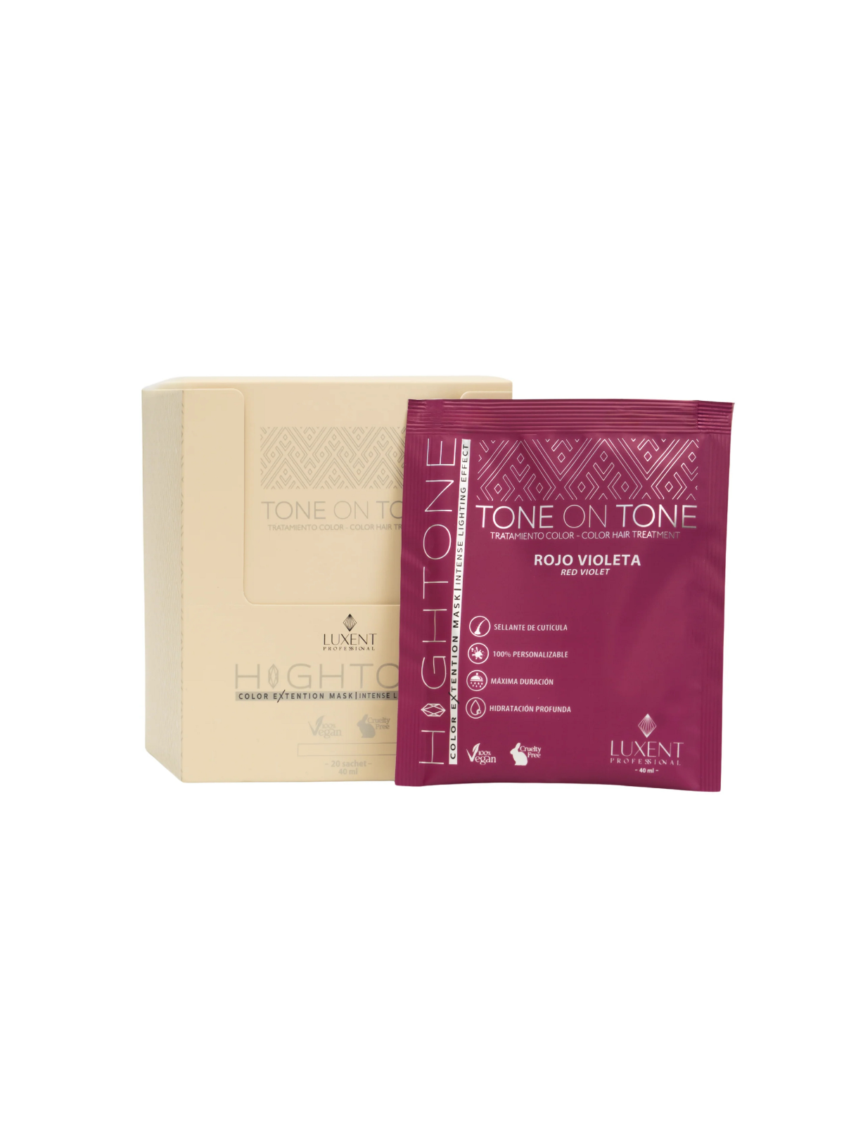 MASCARILLA HIGNTONE ROJO VIOLETA 40 ML (*20)