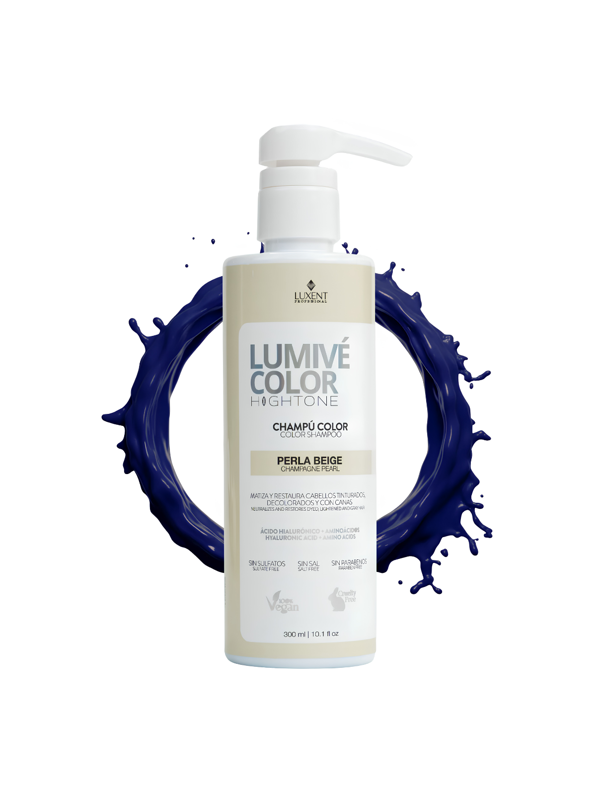 CHAMPÚ LUMIVÉ COLOR PERLA BEIGE 300 ML