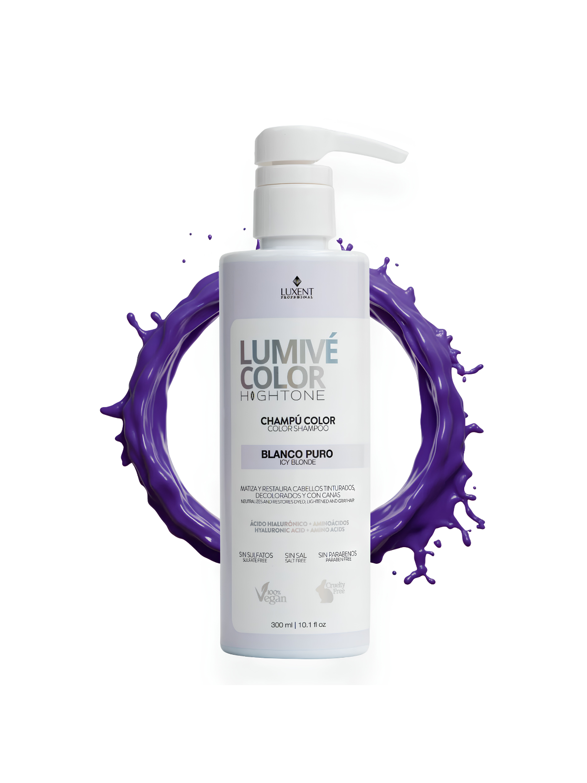 CHAMPÚ LUMIVÉ COLOR BLANCO PURO 300 ML