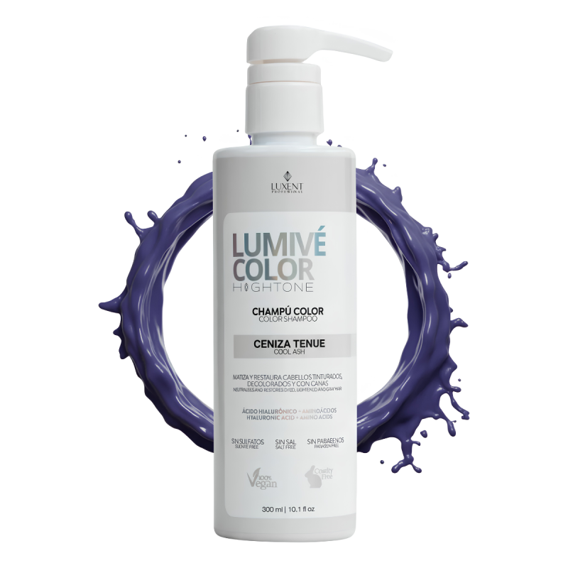 CHAMPÚ LUMIVÉ COLOR CENIZA TENUE 300 ML