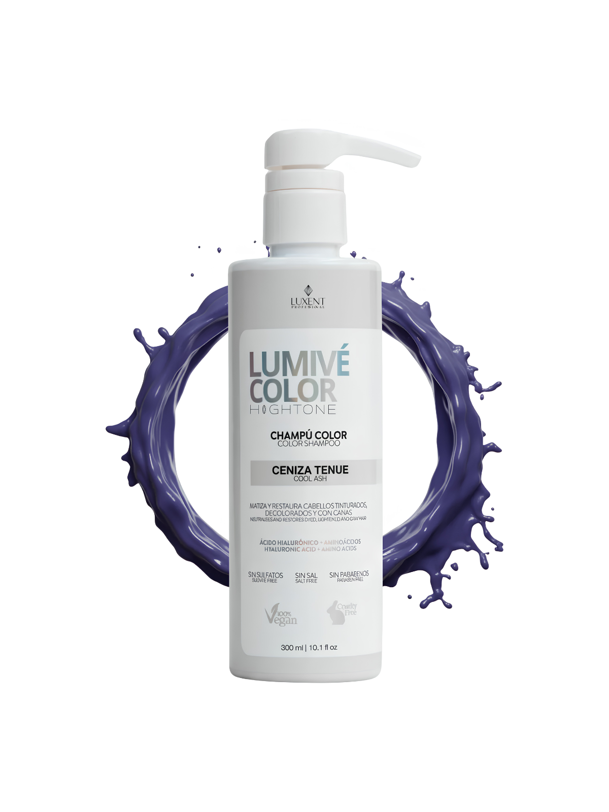 CHAMPÚ LUMIVÉ COLOR CENIZA TENUE 300 ML