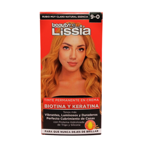 TINTE LISSIA 9.0 RUBIO MUY CLARO NATURAL