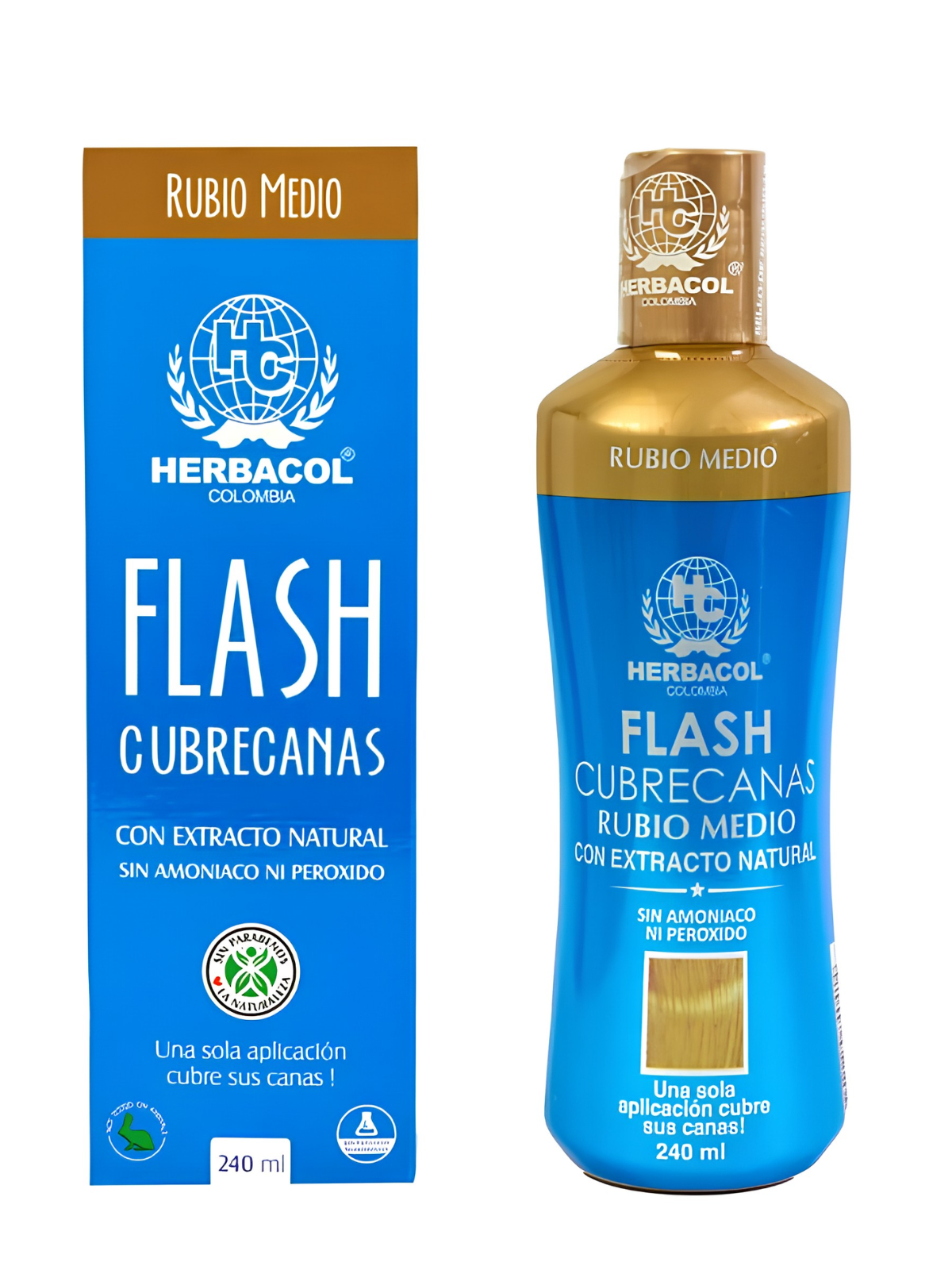 ENJUAGUE FLASH CUBRECANAS RUBIO MEDIO