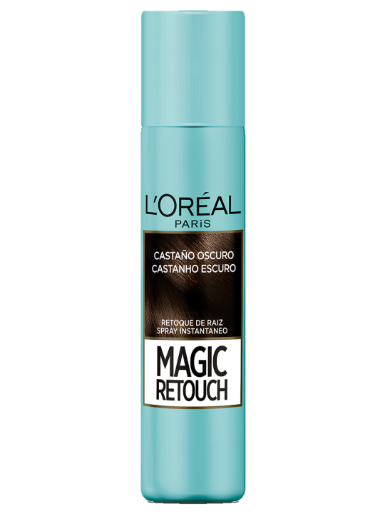 CUBRE CANAS LOREAL SPRAY MAGIC RETOUCH 75 ML CAST OSCURO