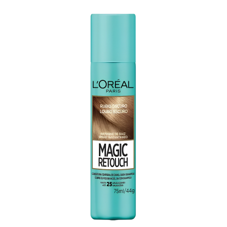 CUBRE CANAS LOREAL SPRAY MAGIC RETOUCH 75 ML RUBIO OSCURO