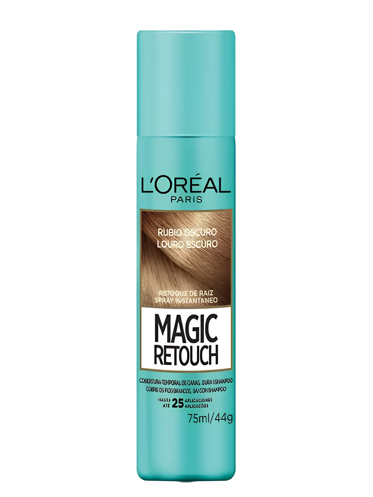 CUBRE CANAS LOREAL SPRAY MAGIC RETOUCH 75 ML RUBIO OSCURO