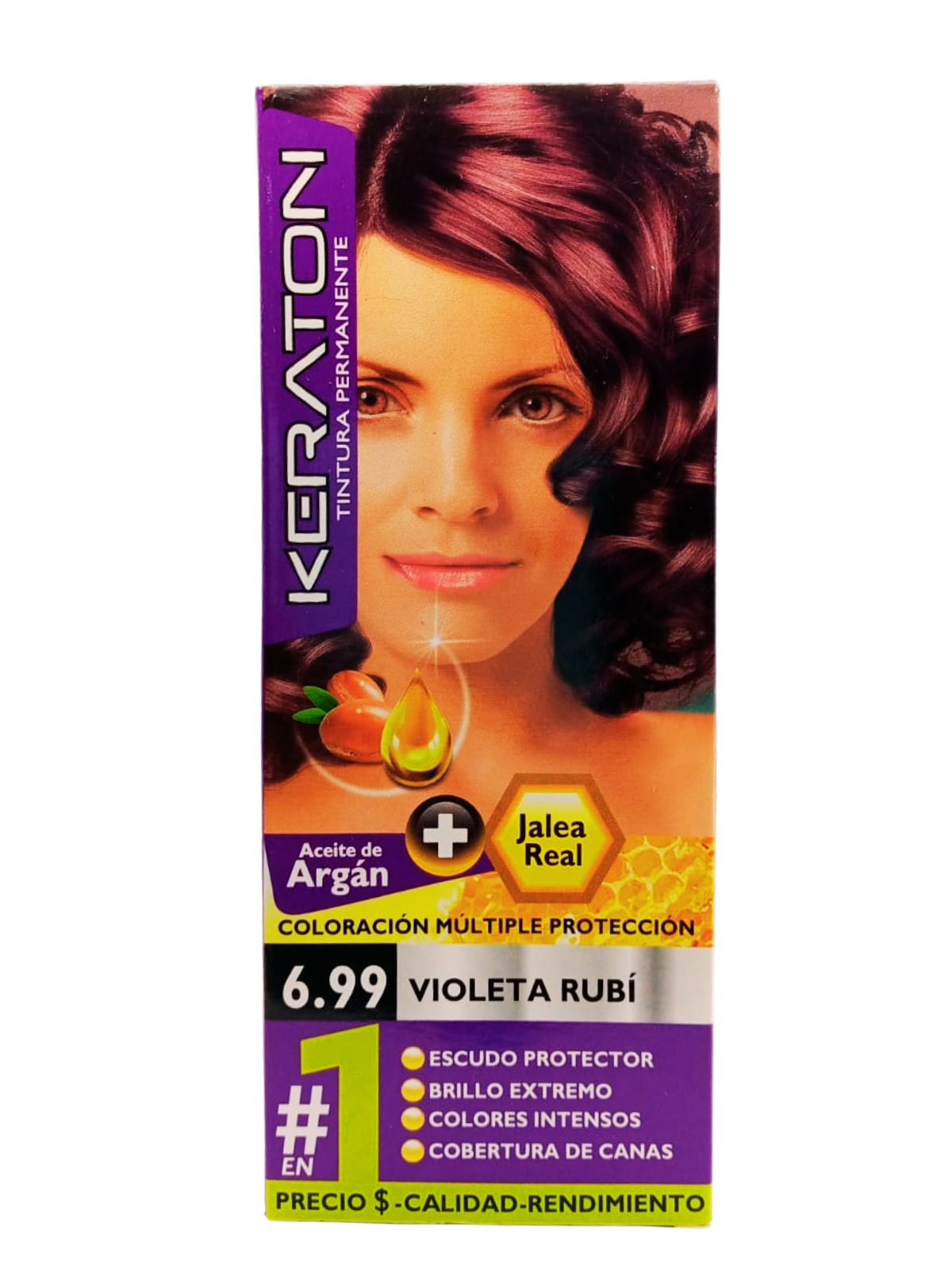 TINTE KERATON PERMAN 6.99 VIOLETA RUBI