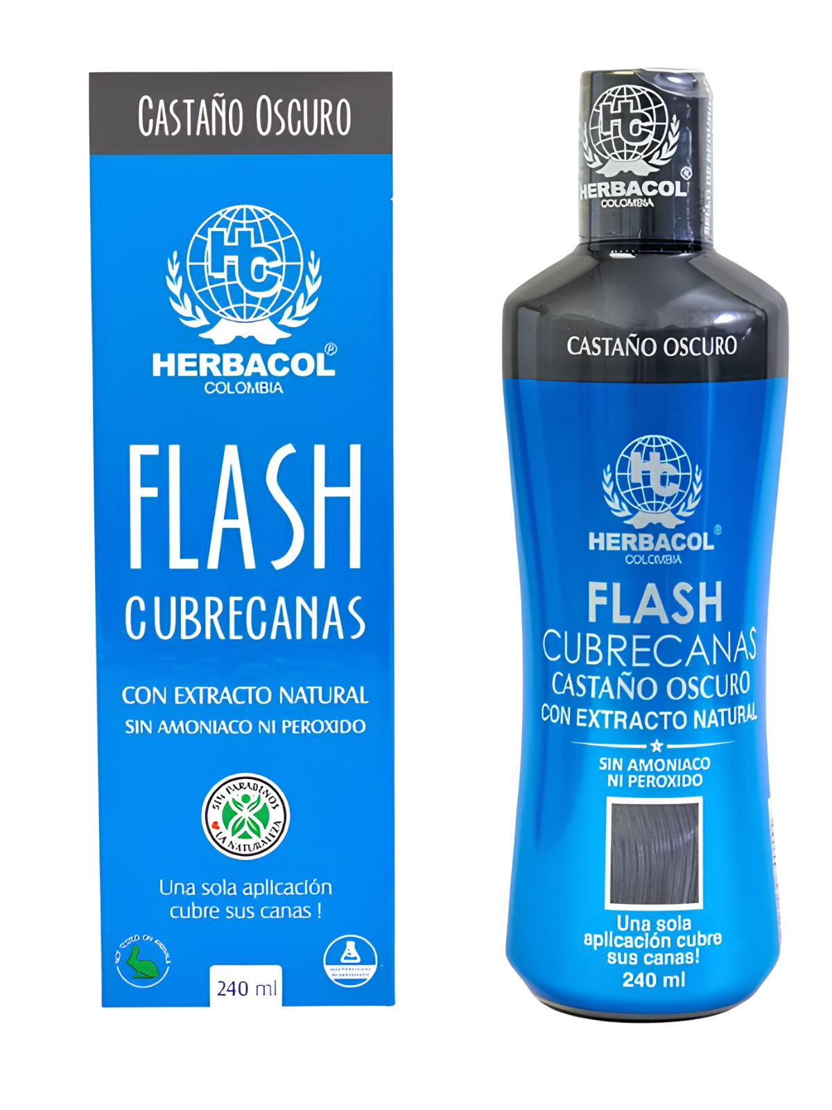 ENJUAGUE FLASH CUBRECANAS CASTAÑO OSCURO