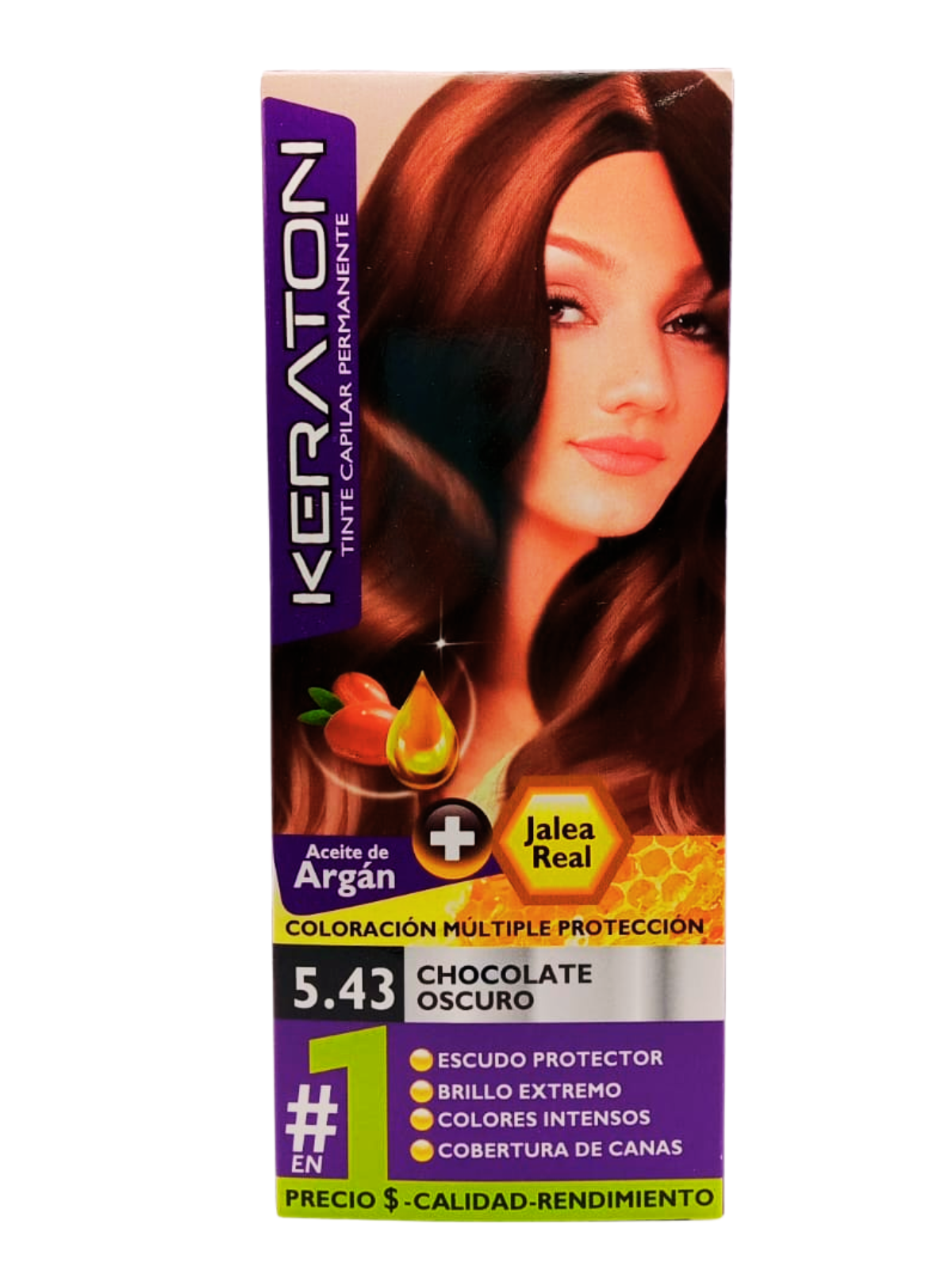 TINTE KERATON PERMAN 5.43 CHOCOLATA OSCURO
