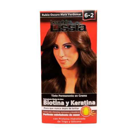 TINTE LISSIA 6.2 RUBIO OSCURO VERDEMAR