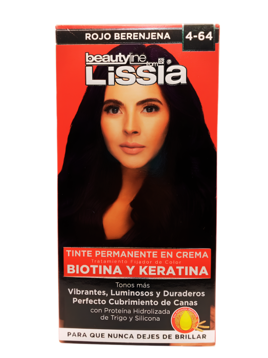 TINTE LISSIA 4.64 ROJO BERENJENA