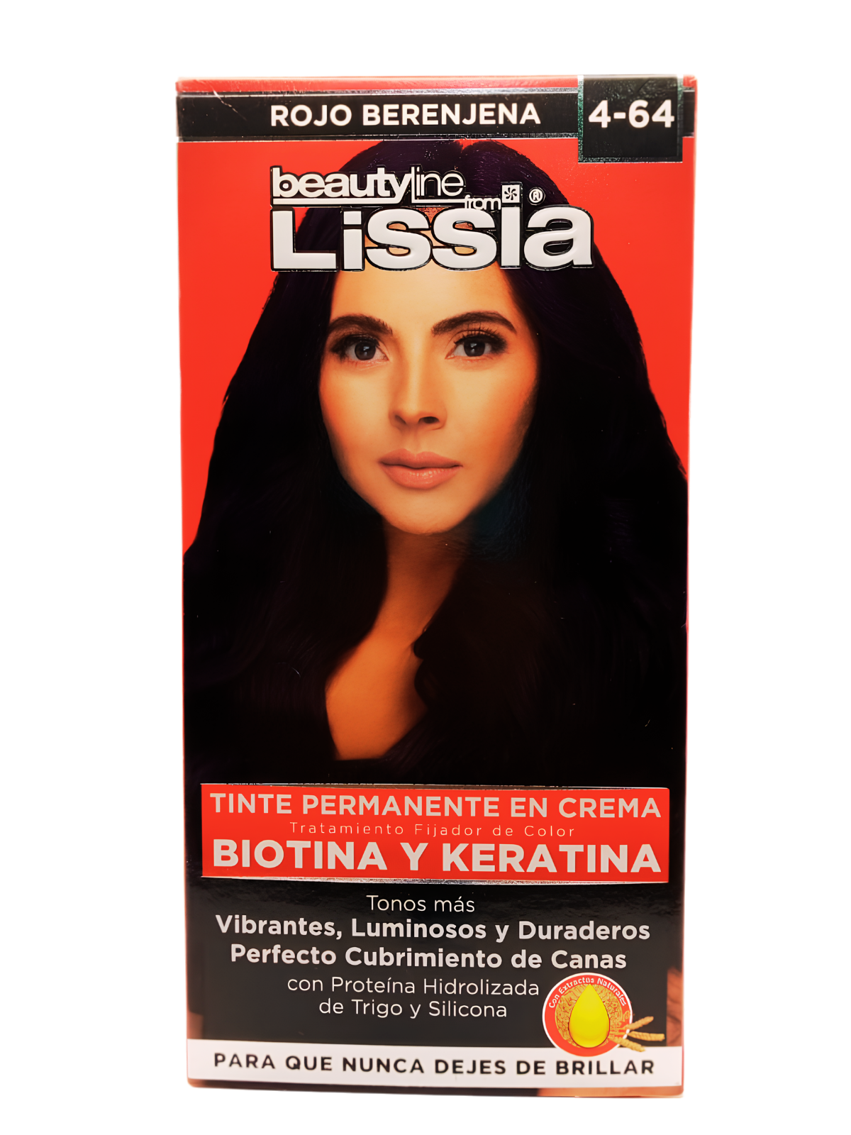 TINTE LISSIA 4.64 ROJO BERENJENA
