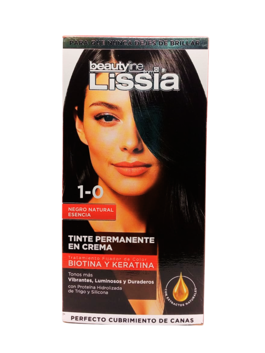 TINTE LISSIA 1.0 NEGRO NATURAL
