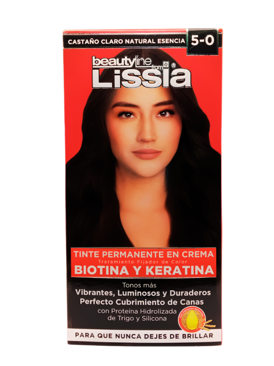TINTE LISSIA 5.0 CASTAÑO CLARO NATURAL