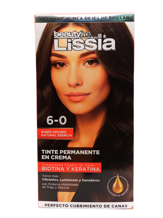 TINTE LISSIA 6.0 RUBIO OSCURO