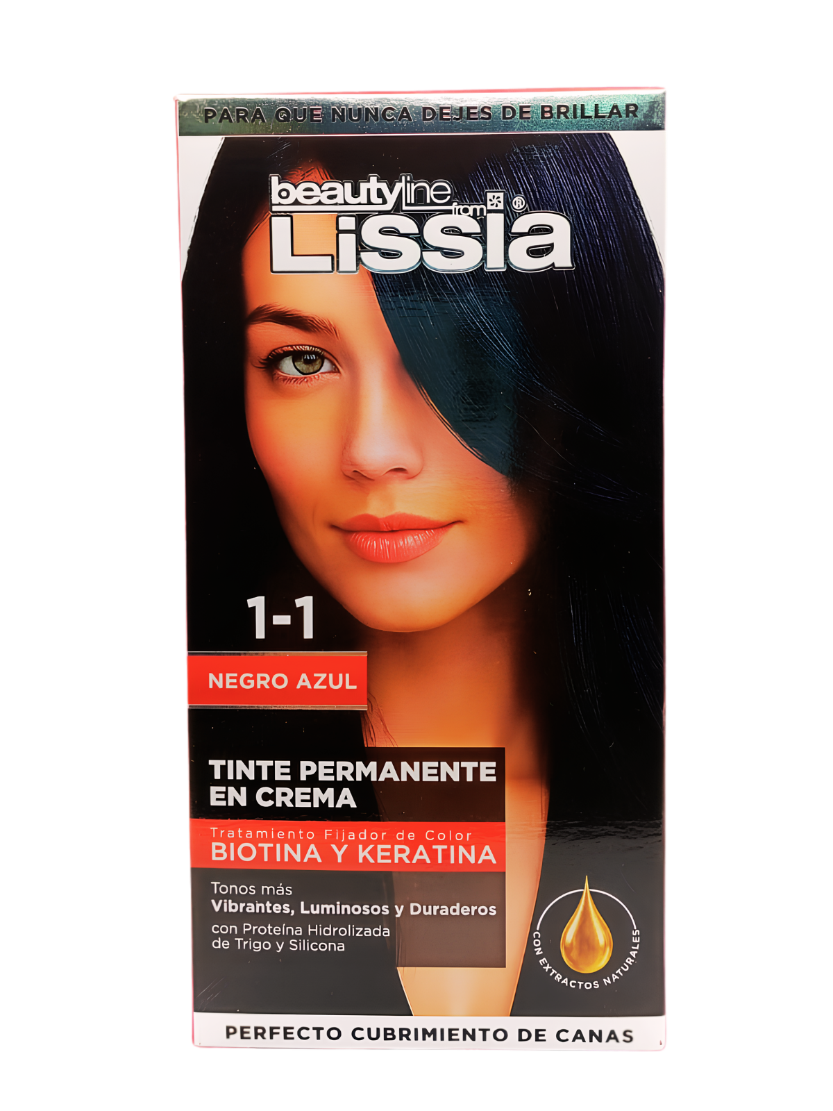 TINTE LISSIA 1.1 NEGRO AZUL